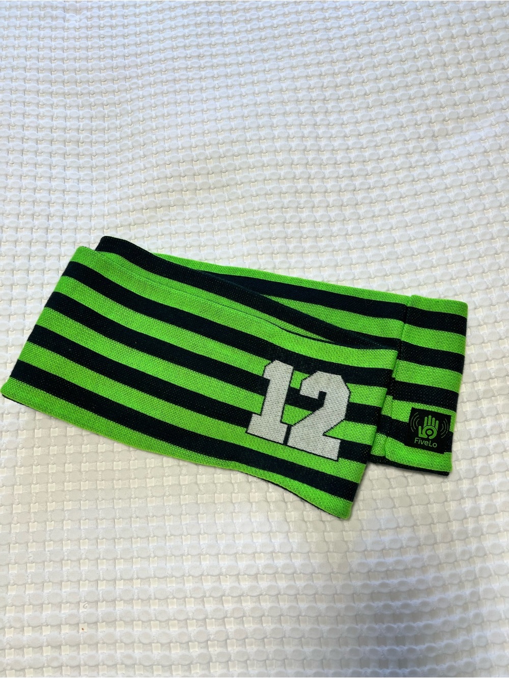 FiveLo Striped Seahawks 12 Scarf